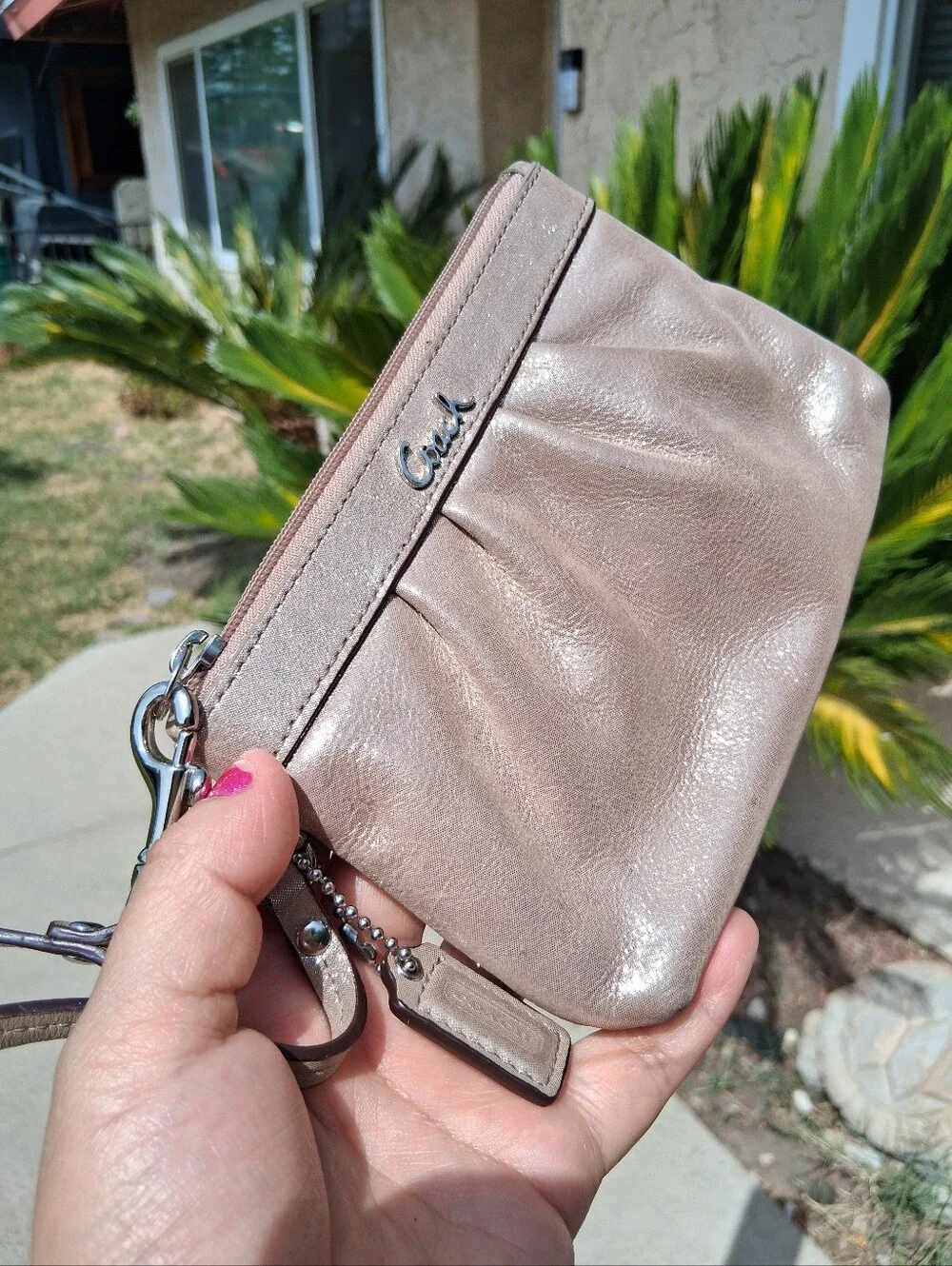 Y2k Coach Shimmery Wrislet